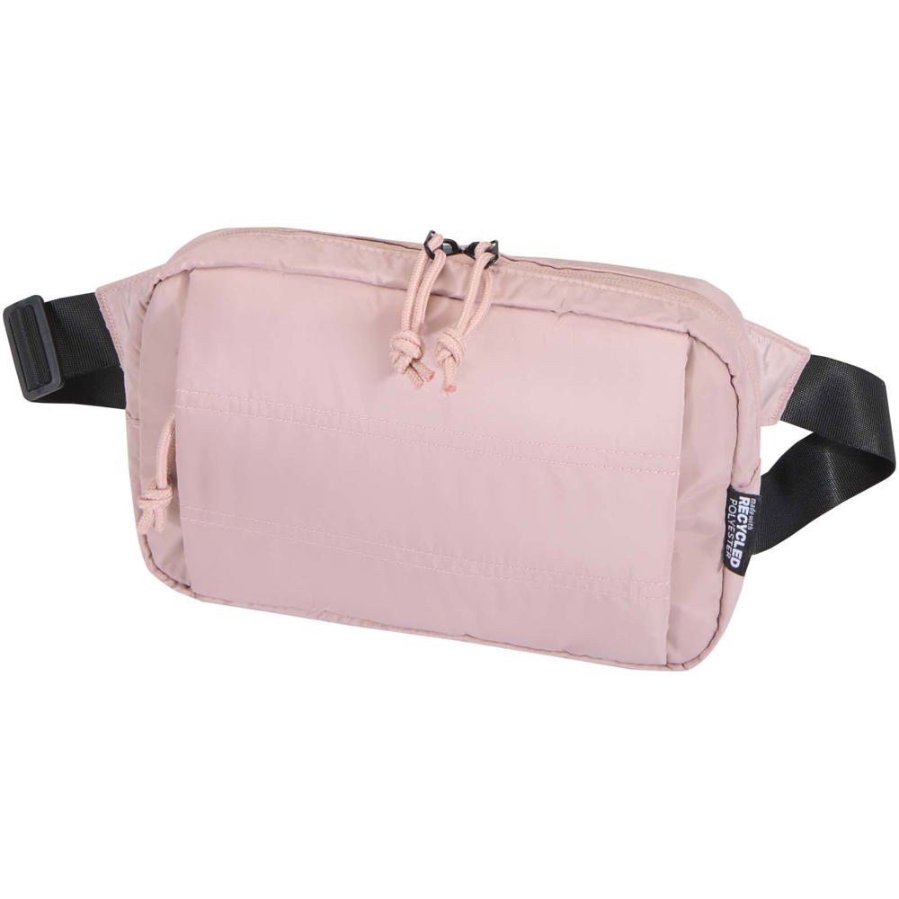 Sac pour la taille Puffer recyclé certifié GRS de 1,5 L Rose poudré