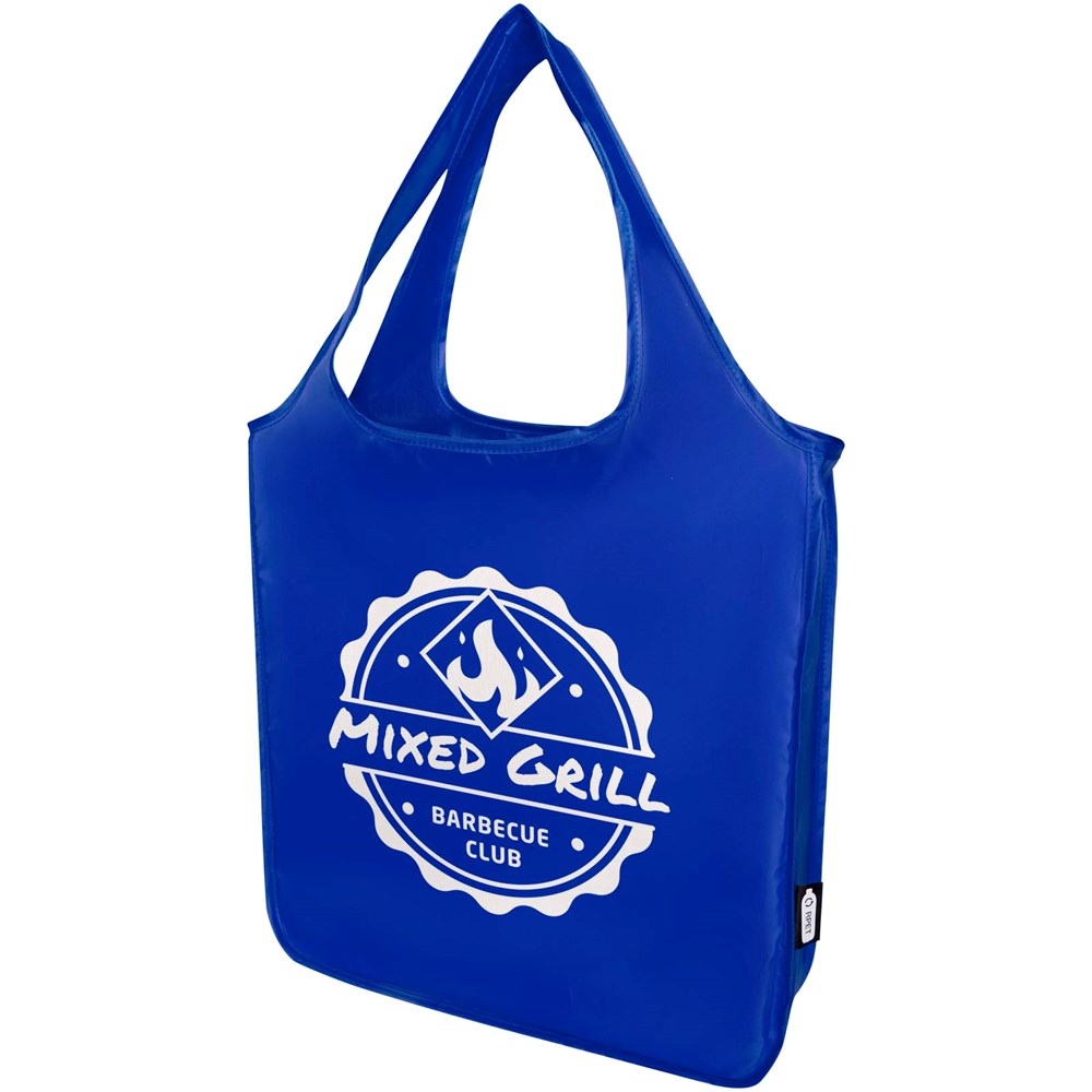 Ash grosse faltbare rPET Tragetasche 14L royalblau