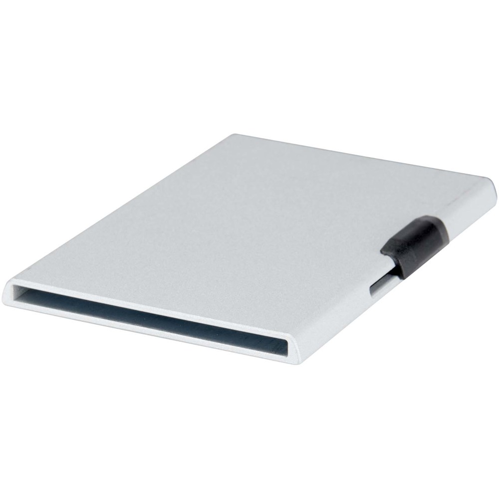 Porte-carte RFID magnétique SMART RCS argenté