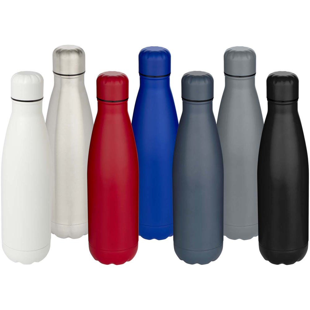 Bouteille d’eau Cove de 750 ml en acier inoxydable recyclé certifié RCS à simple paroi Acier