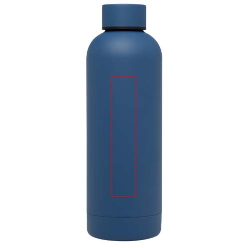Spring 500 ml RCS-zertifizierte Kupfer-Vakuum Isolierflasche aus recyceltem Edelstahl Ozeanblau