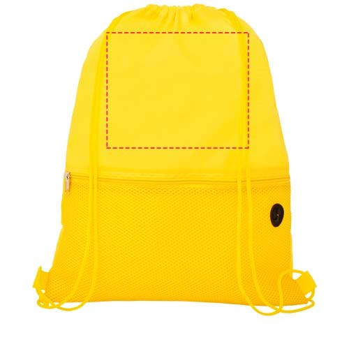Oriole Netz-Turnbeutel 5L gelb