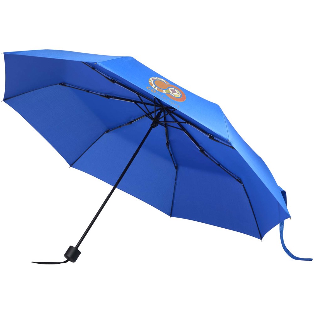 Parapluie manuel pliable Aaron 23 pouces Bleu royal
