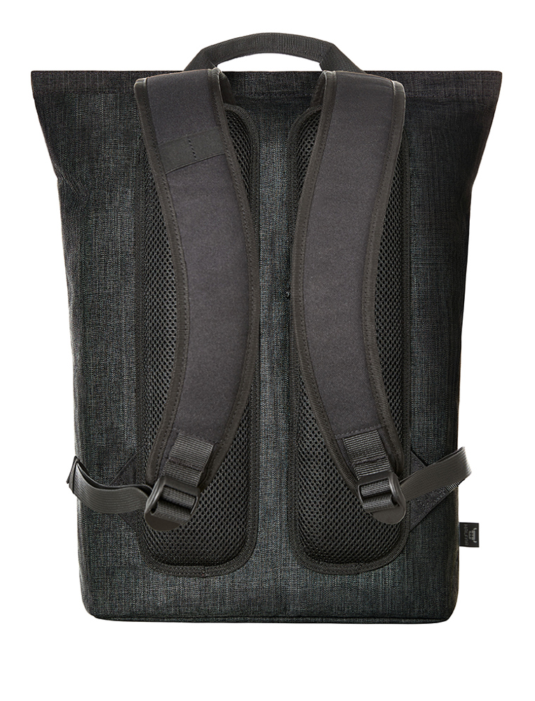 Laptop-Rucksack EUROPE schwarz meliert