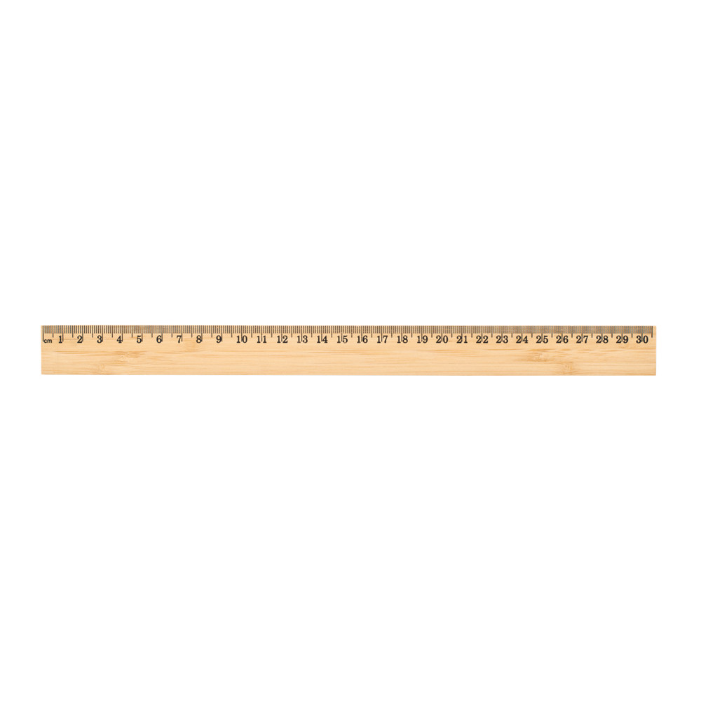 Lineal 30cm Bambus