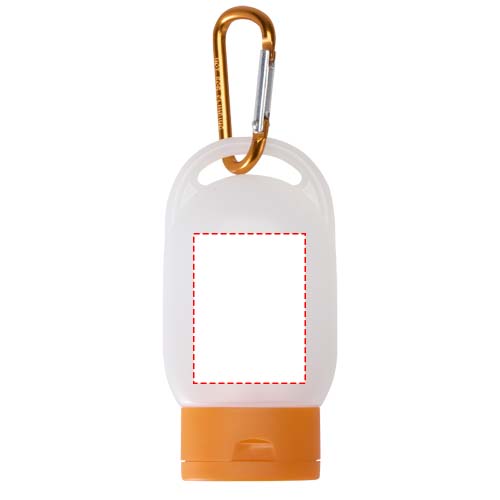 Squeeky gel nettoie mains orange