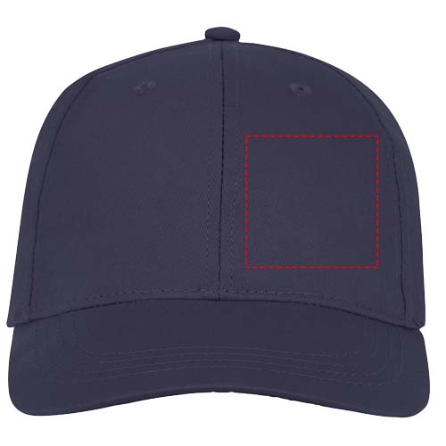 Ares Kappe mit 6 Segmenten navy