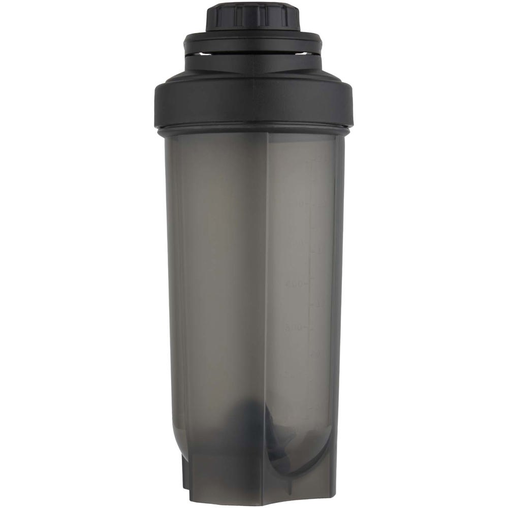 Bouteille de sport Forza de 700 ml avec bille de shaker noir