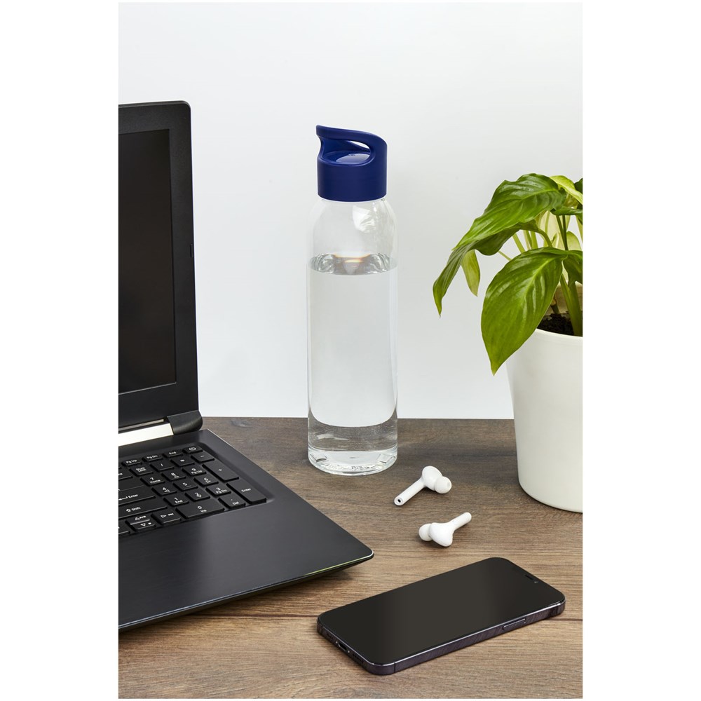 Bidon Sky 650ml Bleu, Translucide