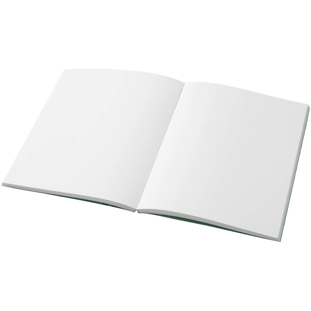 Novella Austen A5 Softcover Notizbuch aus Recyclingmaterial – 100 Blatt grün