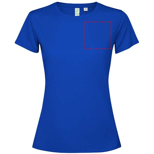 T-shirt Estoril à manches courtes pour femme Bleu royal