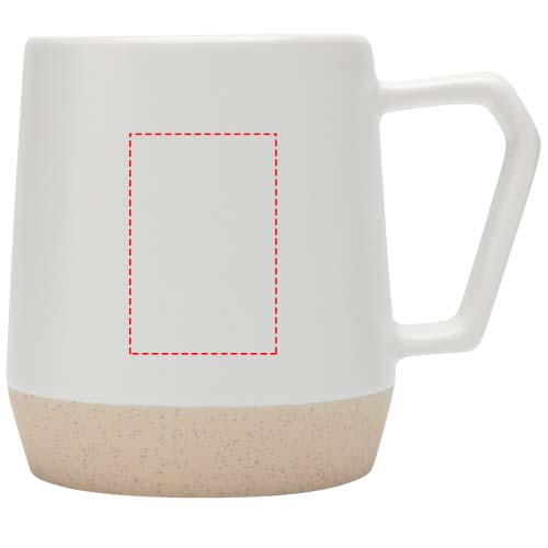 Mug Dolce de 300 ml en céramique avec finition mate blanc