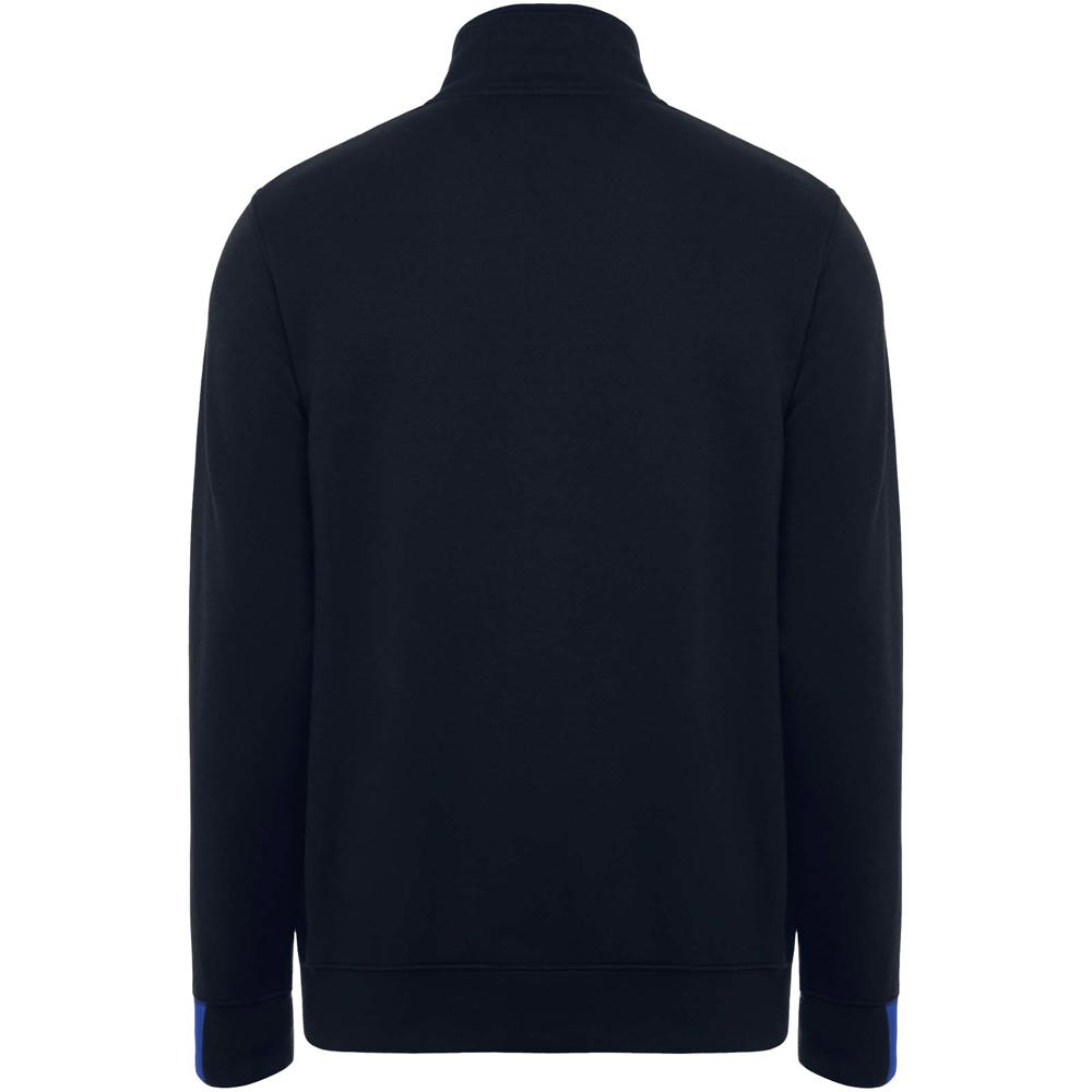 Maverick Pullover für Herren mit halbem Reissverschluss, 280 g/m2 marineblau, royalblau