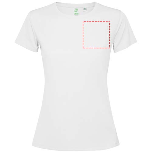 T-shirt Estoril à manches courtes pour femme Blanc