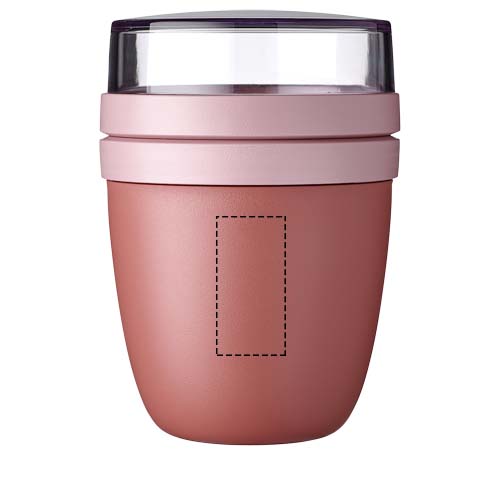 Mepal Ellipse 500+200 ml Lunchpot rosa