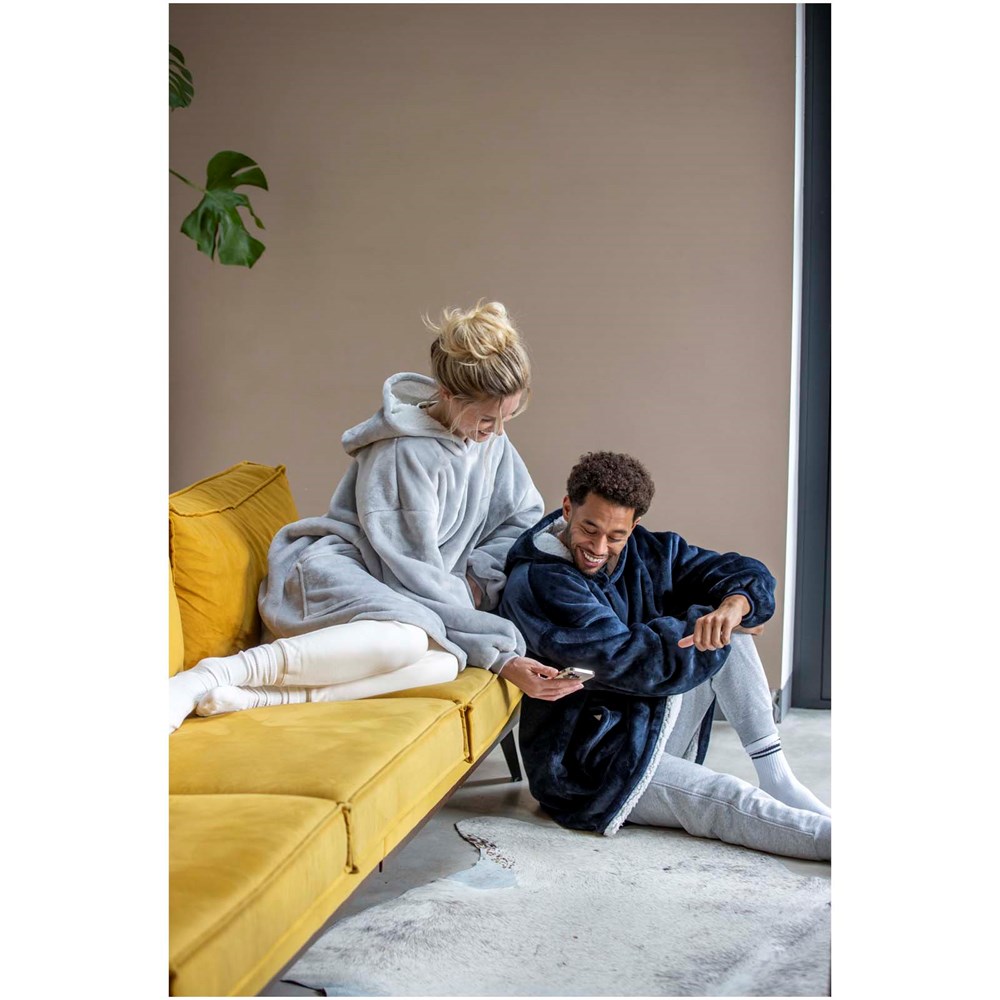 Denali GRS Hoodie-Decke dunkelblau