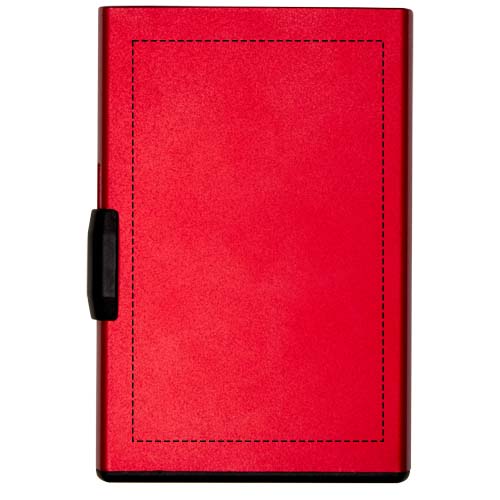 Porte-carte RFID magnétique SMART RCS rouge