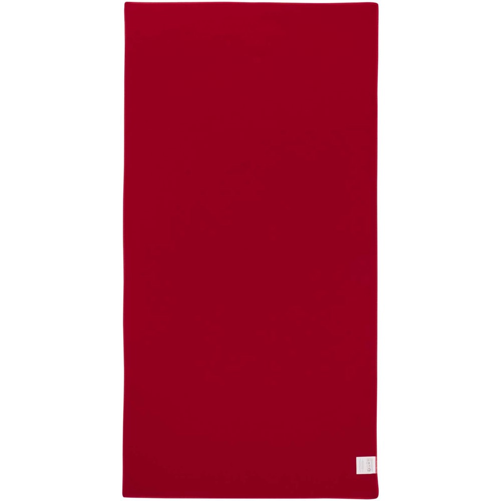 Serviette de sport Althea 70 x 140 cm rouge