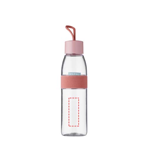 Bouteille d'eau Mepal Ellipse de 500 ml Rose
