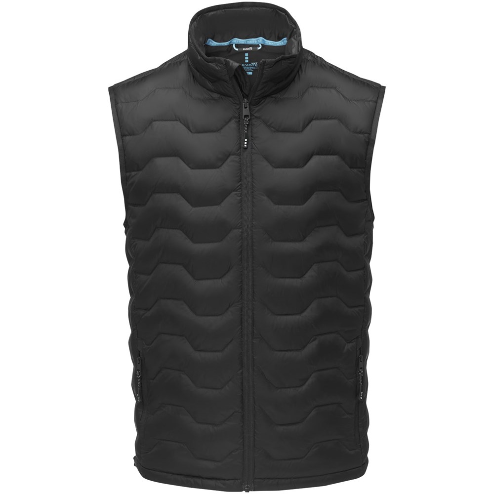 Epidote GRS isolierter Daunen-Bodywarmer aus recyceltem Material für Herren Schwarz