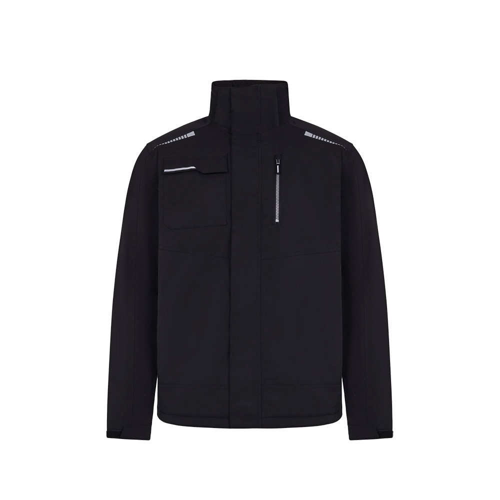 VL NYX Gepolsterte Jacke (180 g/m²), aus recyceltem Polyester (50 %) und Polyester (50 %) Schwarz