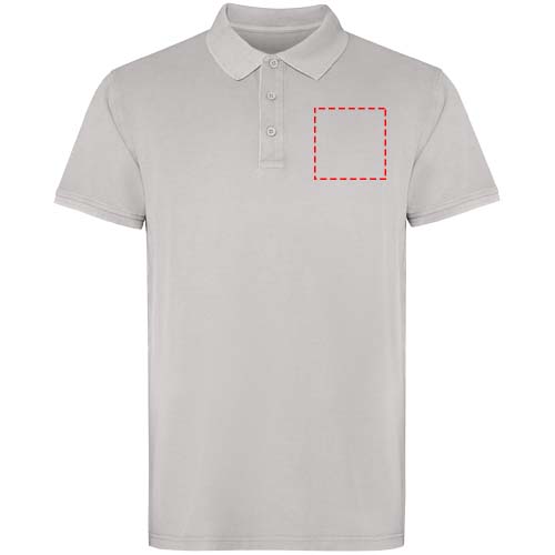 Cobain Poloshirt Unisex grau