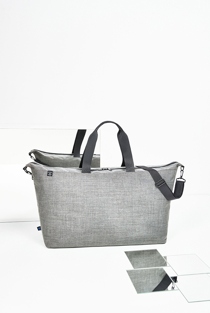 Sport-/Reisetasche EUROPE hellgrau meliert