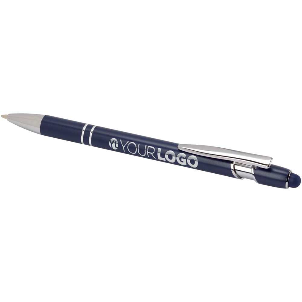 Kish Kugelschreiber mit silbernem Finish (blaue Mine) navy