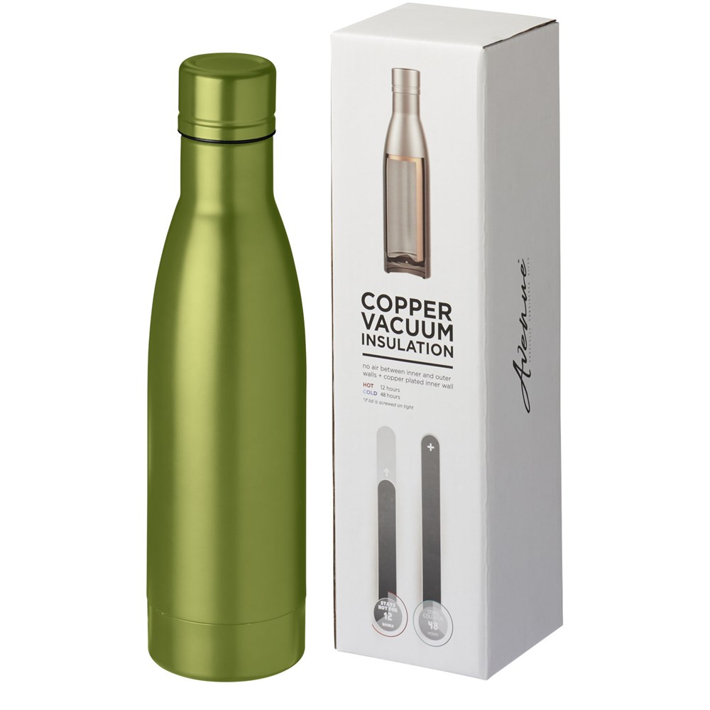 Vasa 500 ml Kupfer-Vakuum Isolierflasche limone