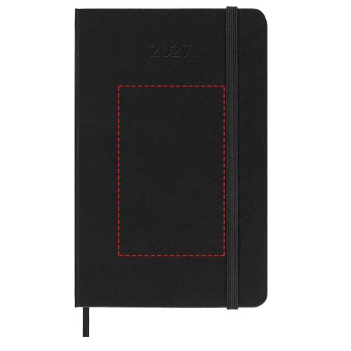 Moleskine Hardcover 12 Monate Tageskalender , Pocket-Format