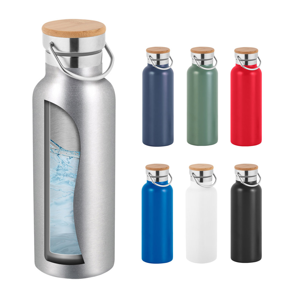 Isolierflasche Benevento weiss