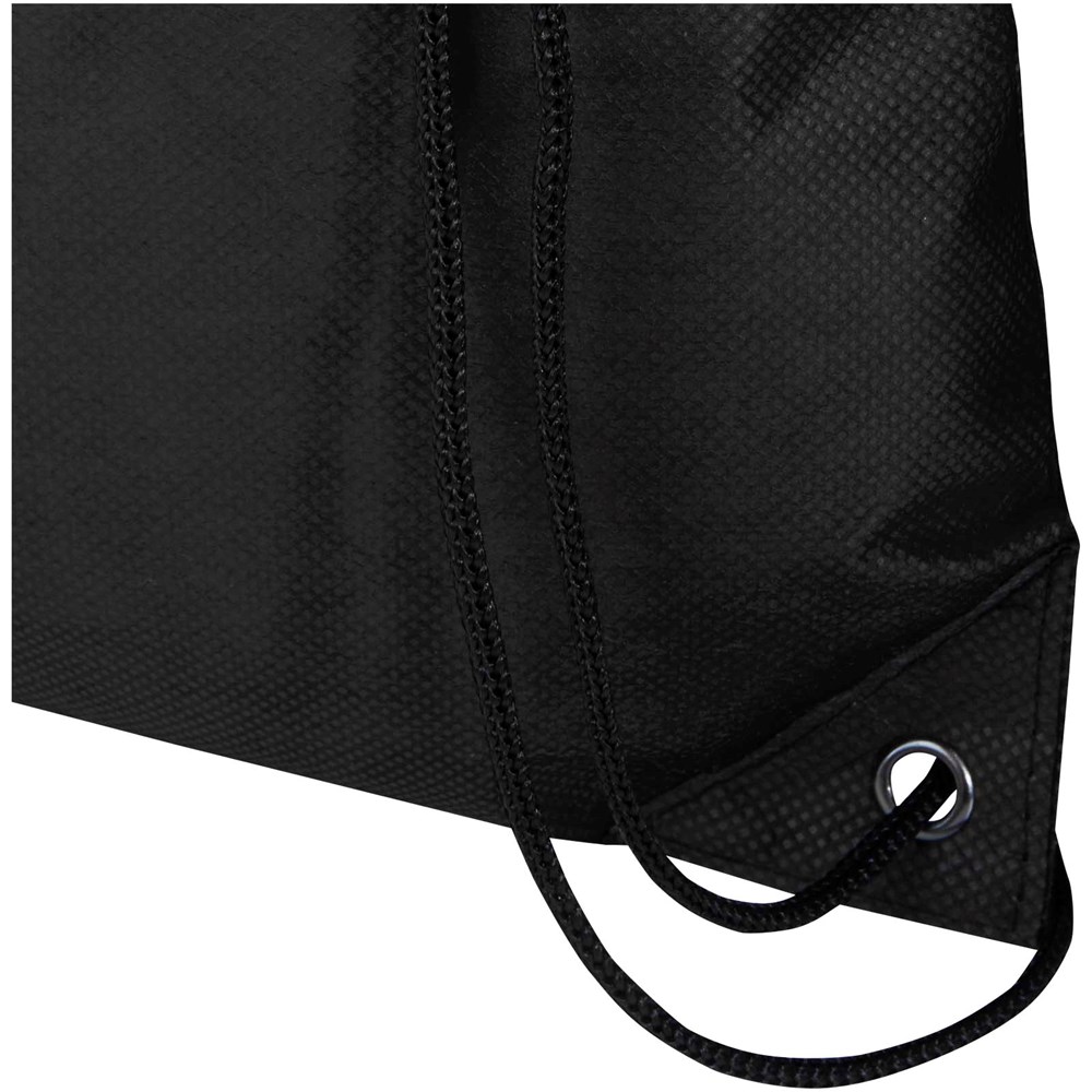 Evergreen Sportbeutel aus recyceltem GRS Non Woven 5 L schwarz