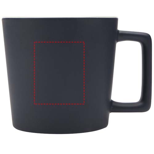 Tasse Cali de 370 ml en céramique avec finition mate Navy Blue