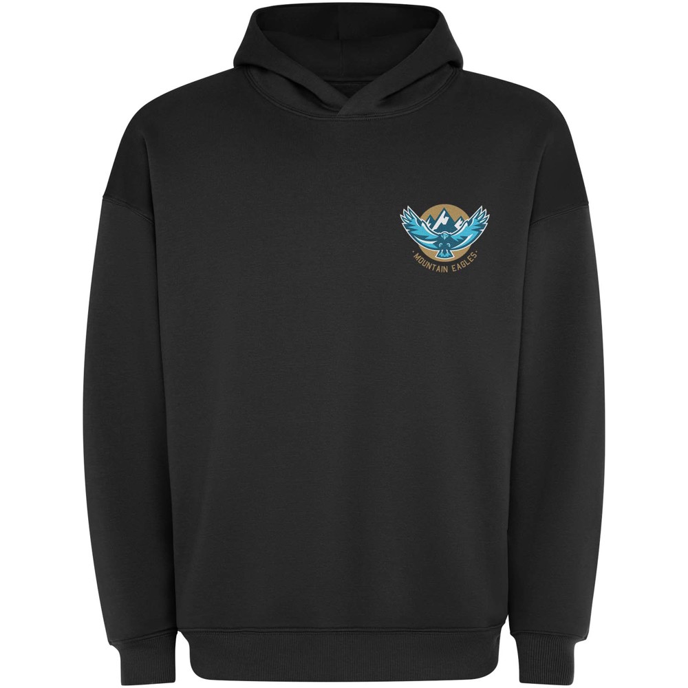 Otto Oversize Hoodie Unisex Schwarz