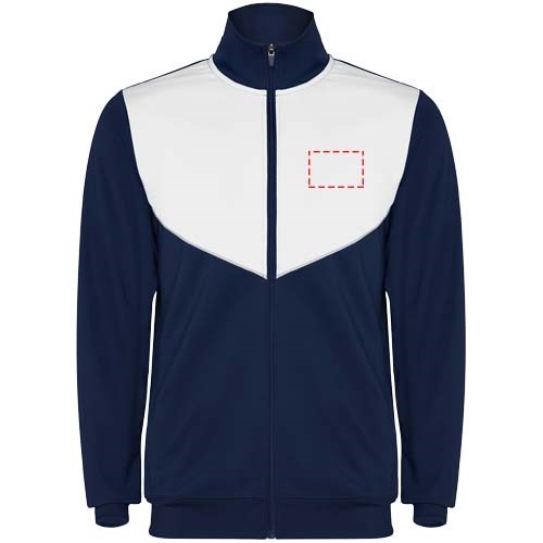 Evans Trainingsanzug für Kinder Navy Blue, weiss