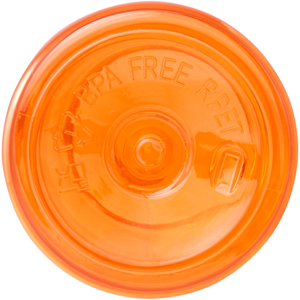 Bouteille d'eau Bebo de 500 ml en plastique recyclé Orange
