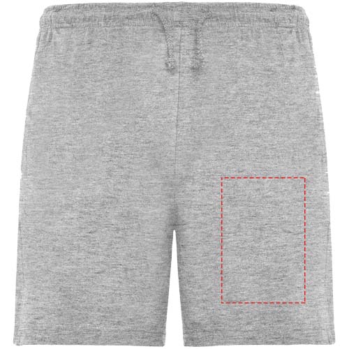 Unisex Sportshorts heather grau