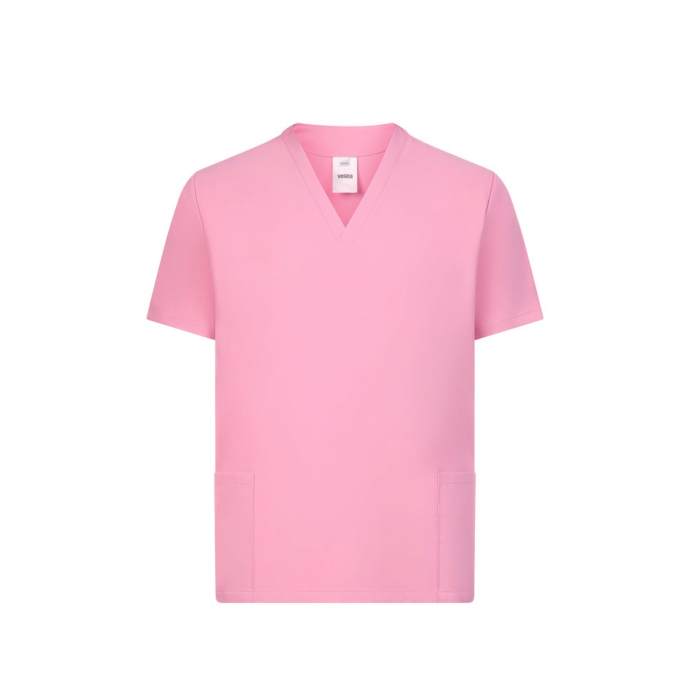 VL FLORA Kurzarm-Tunika (140 g/m²), aus 100 % Mikrofaser Rosa