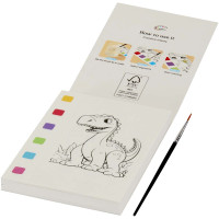 Quell Malbuch und Wasserpinsel Set