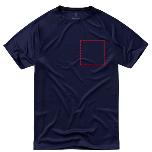 T-shirt cool fit manches courtes homme Niagara Marine