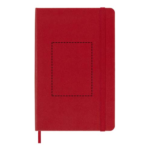 Moleskine Classic Hardcover Notizbuch M – liniert scharlachrot