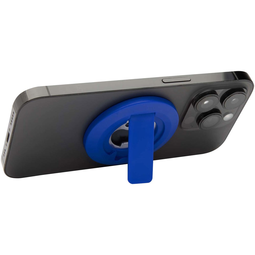 Ain Magnetische Smartphonehalterung aus recyceltem Kunststoff mit Flaschenöffner royalblau