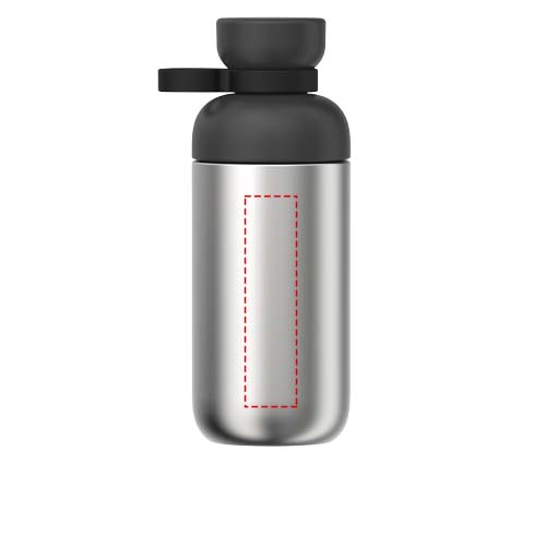 Gourde Mepal Vita de 500 ml en acier inoxydable recyclé Noir