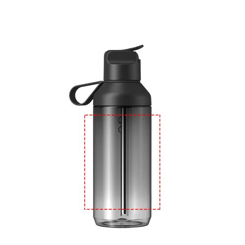 Ocean Bottle GO Clear 710 ml Flasche obsidian-schwarz