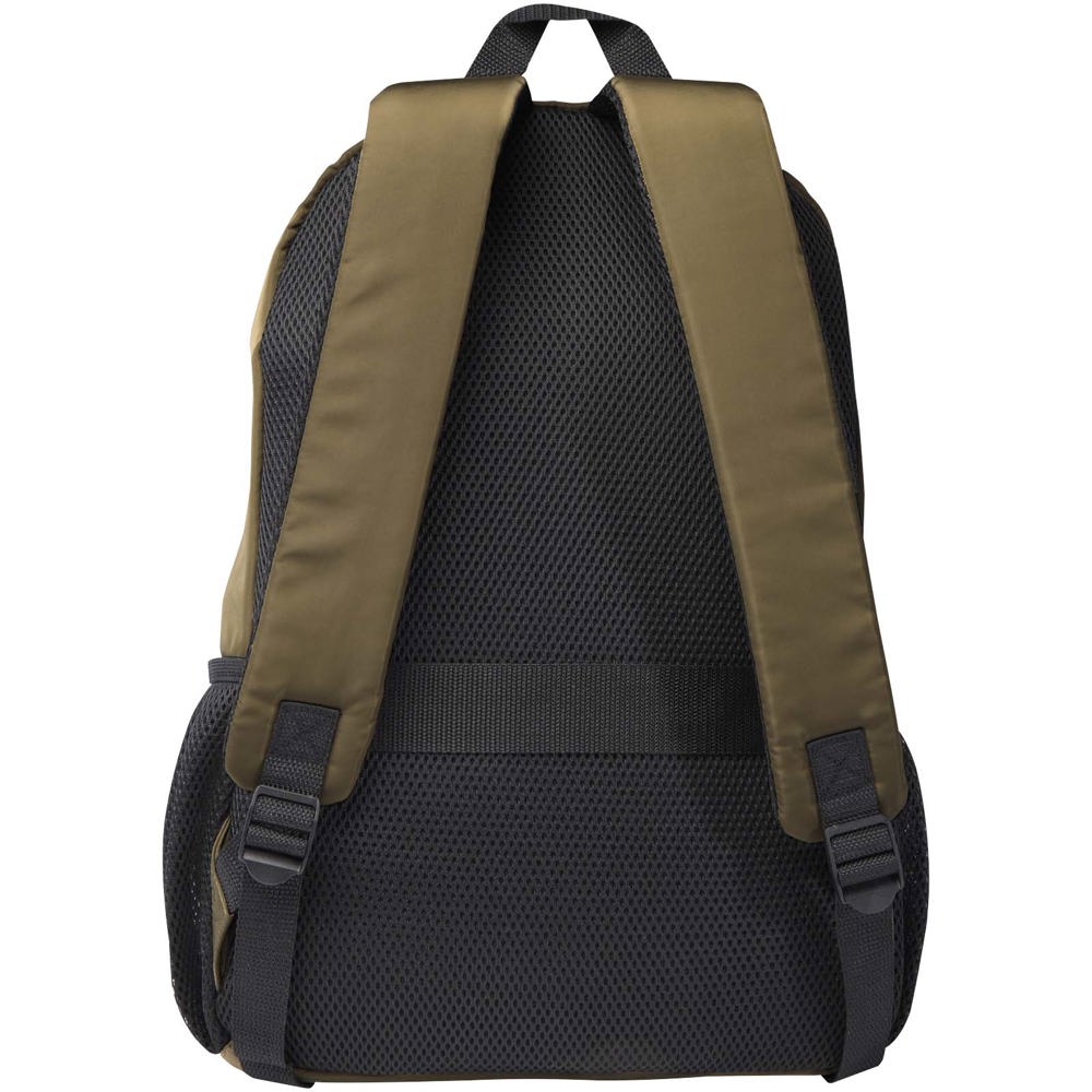 Sac à dos pour ordinateur portable 15'' Trend Plus recyclé certifié GRS de 20L Vert forêt