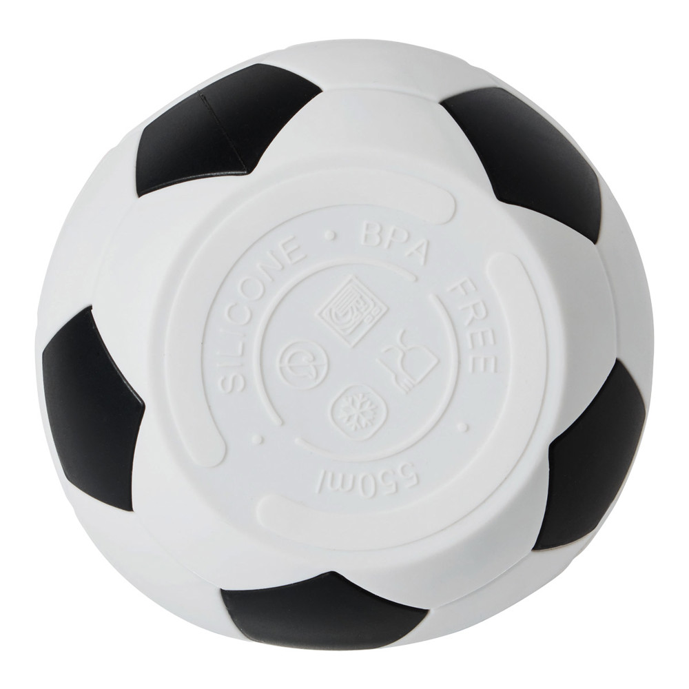 Ausziehbare Trinkflasche für Fussball-Fans – ideal als Giveaway mit individuellem Logo-Druck. Perfekt für Events, Vereine & Promotion-Aktionen.