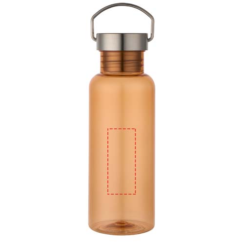 Bouteille d'eau Thor 600 ml en RPET recyclé RCS Orange