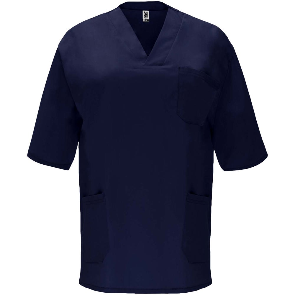 Panacea Kurzärmeliges Arbeitshemd, 160 g/m2, unisex marineblau