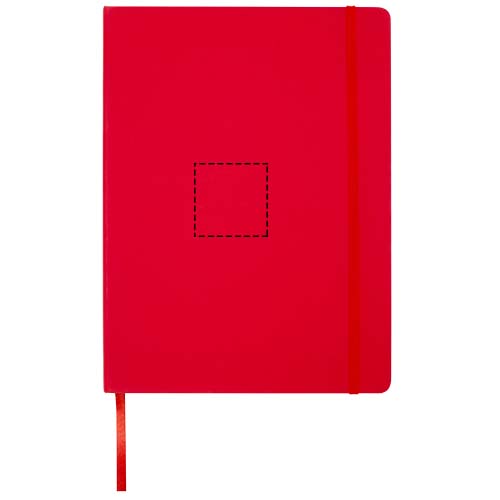 Spectrum A4 Hardcover Notizbuch Rot