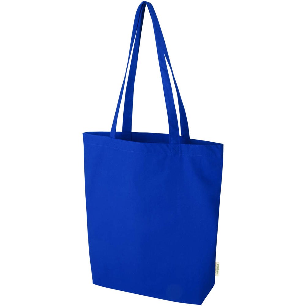 Orissa 270 g/m² Tragetasche aus Bio-Baumwolle 10L royalblau